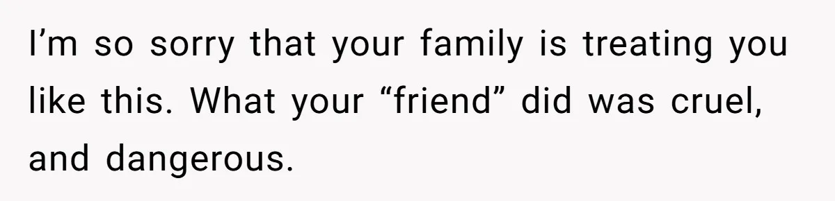 Woman Lies About Pregnancy To Protect Her Trans Husband From Transphobic Family I’m so sorry that your family is treating you like this. What your “friend” did was cruel, and dangerous.