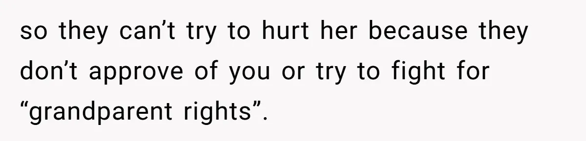 Woman Lies About Pregnancy To Protect Her Trans Husband From Transphobic Family so they can’t try to hurt her because they don’t approve of you or try to fight for “grandparent rights”.
