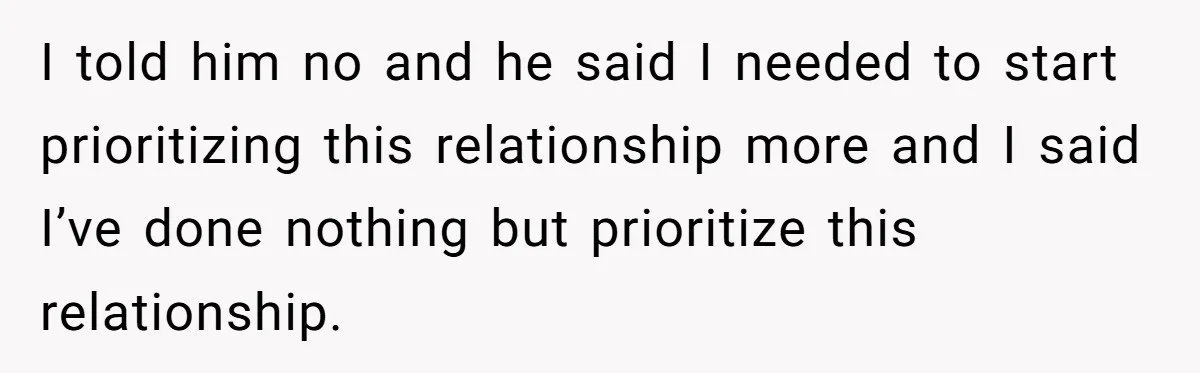 Man Tells Girlfriend To Sell Or Kill Her Horse To Prove She Loves Him I told him no and he said I needed to start prioritizing this relationship more and I said I’ve done nothing but prioritize this relationship.