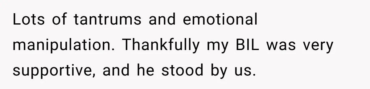 Woman Watched Her Parents Turn Cold Toward Their Adopted Granddaughter After Demanding A Biological Grandson Lots of tantrums and emotional manipulation. Thankfully my BIL was very supportive, and he stood by us.