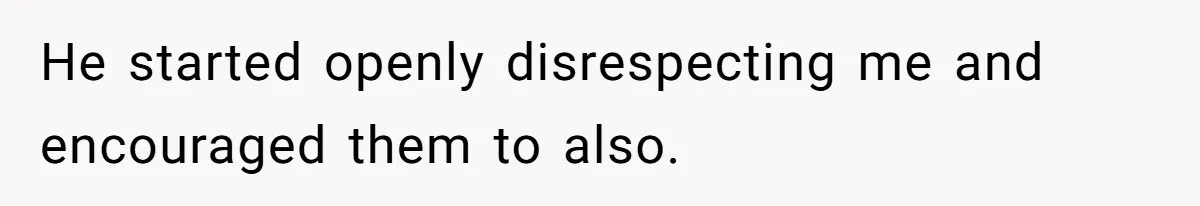 Woman Leaves Marriage After Being Forced To Raise Stepkids He started openly disrespecting me and encouraged them to also.
