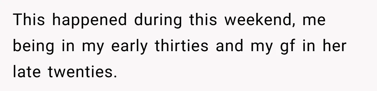 Man Asks Girlfriend To Change Off-White Dress For Wedding, Gets Accused Of Being Controlling This happened during this weekend, me being in my early thirties and my gf in her late twenties.