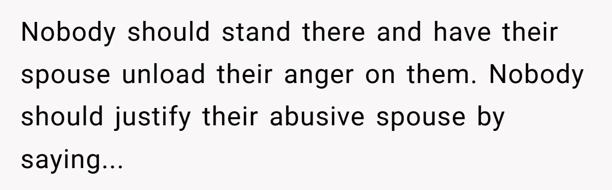 Man Watches In Silence As Security Escorts His Wife Out Of His Workplace Nobody should stand there and have their spouse unload their anger on them. Nobody should justify their abusive spouse by saying...