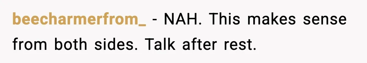 Mom Asks Her Husband to Sleep in the Toddler’s Bed and It Turns Into a Big Fight beecharmerfrom_ - NAH. This makes sense from both sides. Talk after rest.