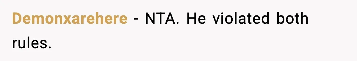 Woman Cancels Second Date After Man Picks Two Bars Despite Her Sobriety Demonxarehere - NTA. He violated both rules.