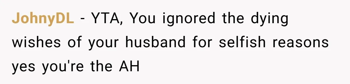 Woman Keeps Letter From Deceased Husband Meant For Daughter’s Wedding Day, Now Her Family’s Upset JohnyDL − YTA, You ignored the dying wishes of your husband for selfish reasons yes you're the AH