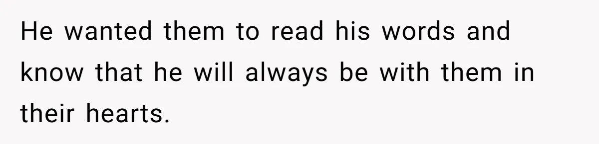 Woman Keeps Letter From Deceased Husband Meant For Daughter’s Wedding Day, Now Her Family’s Upset He wanted them to read his words and know that he will always be with them in their hearts.