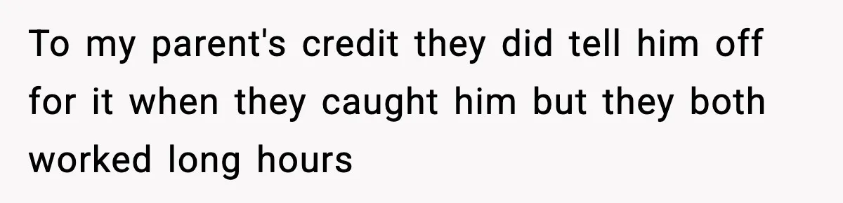 Man Leaves Family Call After Brother Announces Pregnancy With His Absent Ex, Gets Accused Of Ruining The Moment To my parent's credit they did tell him off for it when they caught him but they both worked long hours