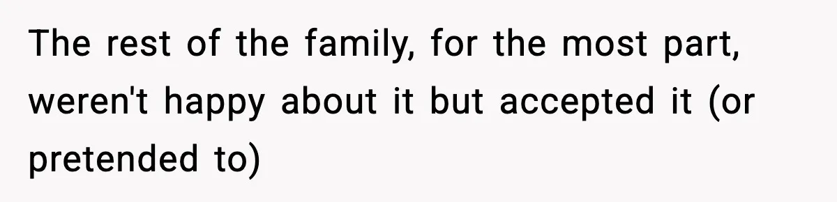 Man Leaves Family Call After Brother Announces Pregnancy With His Absent Ex, Gets Accused Of Ruining The Moment The rest of the family, for the most part, weren't happy about it but accepted it (or pretended to)