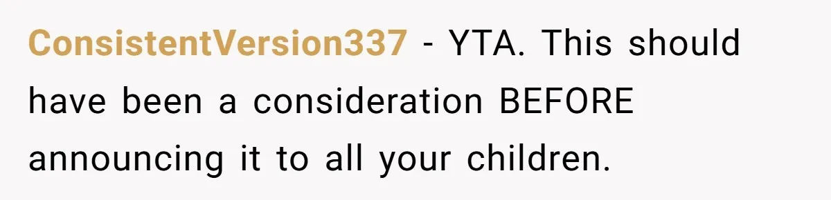 A Mother Asks If She Should Leave Her Autistic Daughter Home from a “Frozen” Sing-Along ConsistentVersion337 − YTA. This should have been a consideration BEFORE announcing it to all your children.