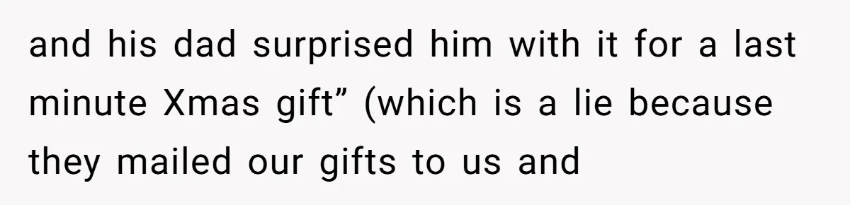 Busy Mom Rejects 3:30 AM Airport Run for Husband Who Is Leaving on a Secret Family Trip and his dad surprised him with it for a last minute Xmas gift” (which is a lie because they mailed our gifts to us and