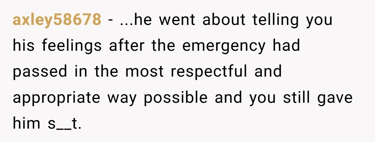 Mom Surprised After Stepson Asks for Babysitting Money Following a 5-Kid Emergency axley58678 − ...he went about telling you his feelings after the emergency had passed in the most respectful and appropriate way possible and you still gave him s__t.
