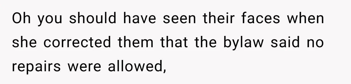 HOA Bans Repairing Cars In The Drive Way, Two Teens Find A Loophole To "Fight The Power" Oh you should have seen their faces when she corrected them that the bylaw said no repairs were allowed,