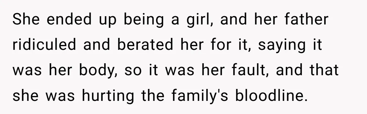 Wife Gets Abortion Over Gender Pressure From Family, Husband Doesn’t Know How To Forgive Her She ended up being a girl, and her father ridiculed and berated her for it, saying it was her body, so it was her fault, and that she was hurting...