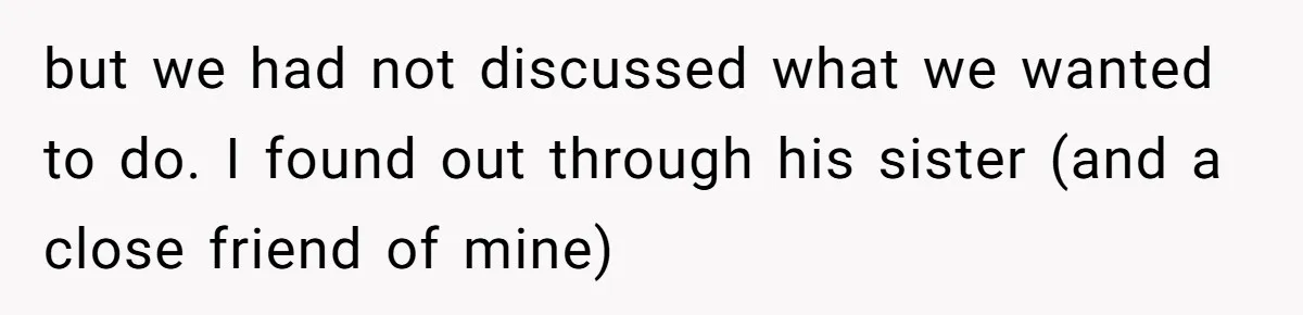 Woman Refuses To Stay After Abuse, But Gets Blamed For Taking What She Owned but we had not discussed what we wanted to do. I found out through his sister (and a close friend of mine)