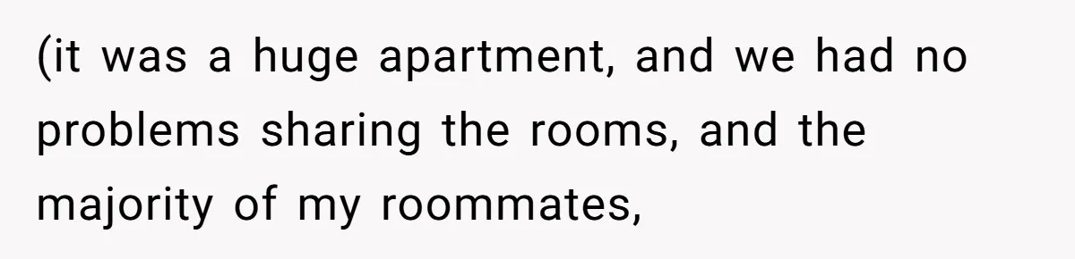 Roommate Ignores His Need For Rest, So He Ruins Her Sleep With Full-Blast Metal (it was a huge apartment, and we had no problems sharing the rooms, and the majority of my roommates,