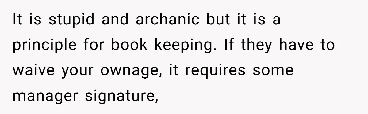 Phone Company Tries to Bill Ex-Customer for $3.50 and Ends Up Paying Him Instead It is stupid and archanic but it is a principle for book keeping. If they have to waive your ownage, it requires some manager signature,