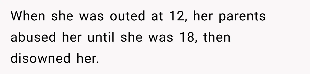 Woman Bans Religion From Her Home To Protect Her Girlfriend’s Trauma, Mother Loses It When she was outed at 12, her parents abused her until she was 18, then disowned her.