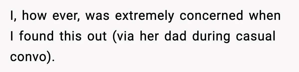 Mom Takes Driving Privileges After Daughter Refuses to Stop Using Two Feet I, how ever, was extremely concerned when I found this out (via her dad during casual convo).