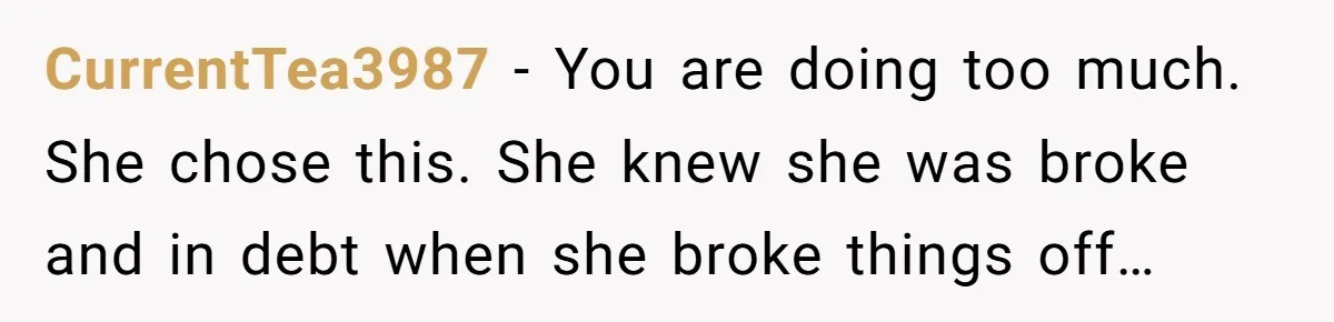 "I Am at His Mercy": The Drama of a Pregnant Ex Living in a House She Cannot Own CurrentTea3987 − You are doing too much. She chose this. She knew she was broke and in debt when she broke things off…