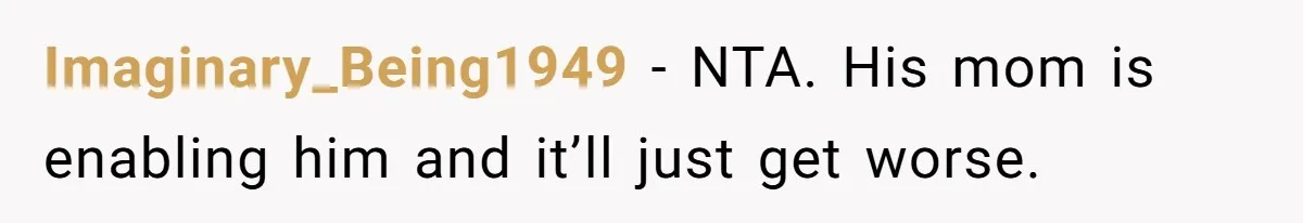 Aunt Walks Away from Family Vacation After Nephew’s Cruel Comments at Lunch Imaginary_Being1949 − NTA. His mom is enabling him and it’ll just get worse.