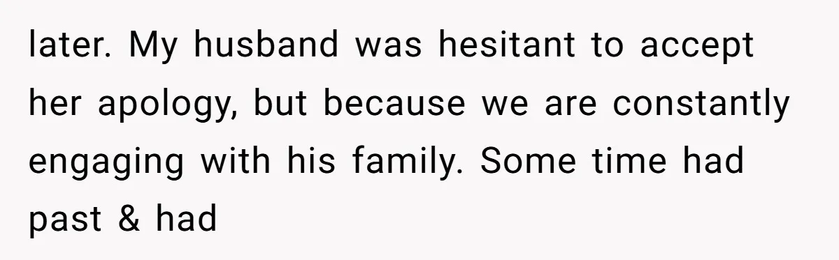 Family Trust Collapses After Aunt Secretly Creates Social Media Accounts for Her Niece later. My husband was hesitant to accept her apology, but because we are constantly engaging with his family. Some time had past & had