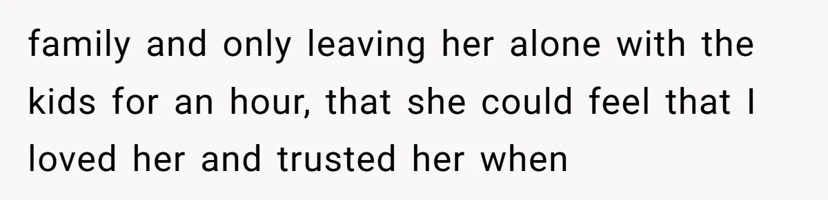Family Trust Collapses After Aunt Secretly Creates Social Media Accounts for Her Niece family and only leaving her alone with the kids for an hour, that she could feel that I loved her and trusted her when