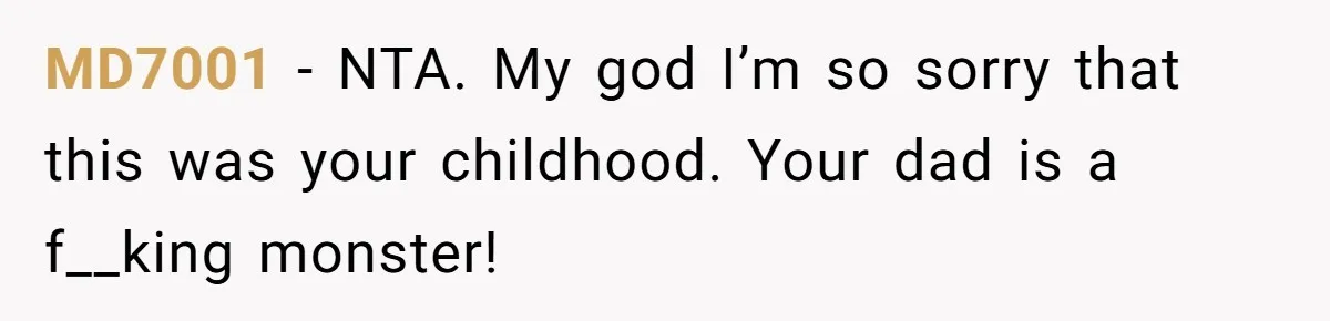 Teen Son Resents Dad Who Remarried And Erased Every Trace Of His Late Mom MD7001 − NTA. My god I’m so sorry that this was your childhood. Your dad is a f__king monster!