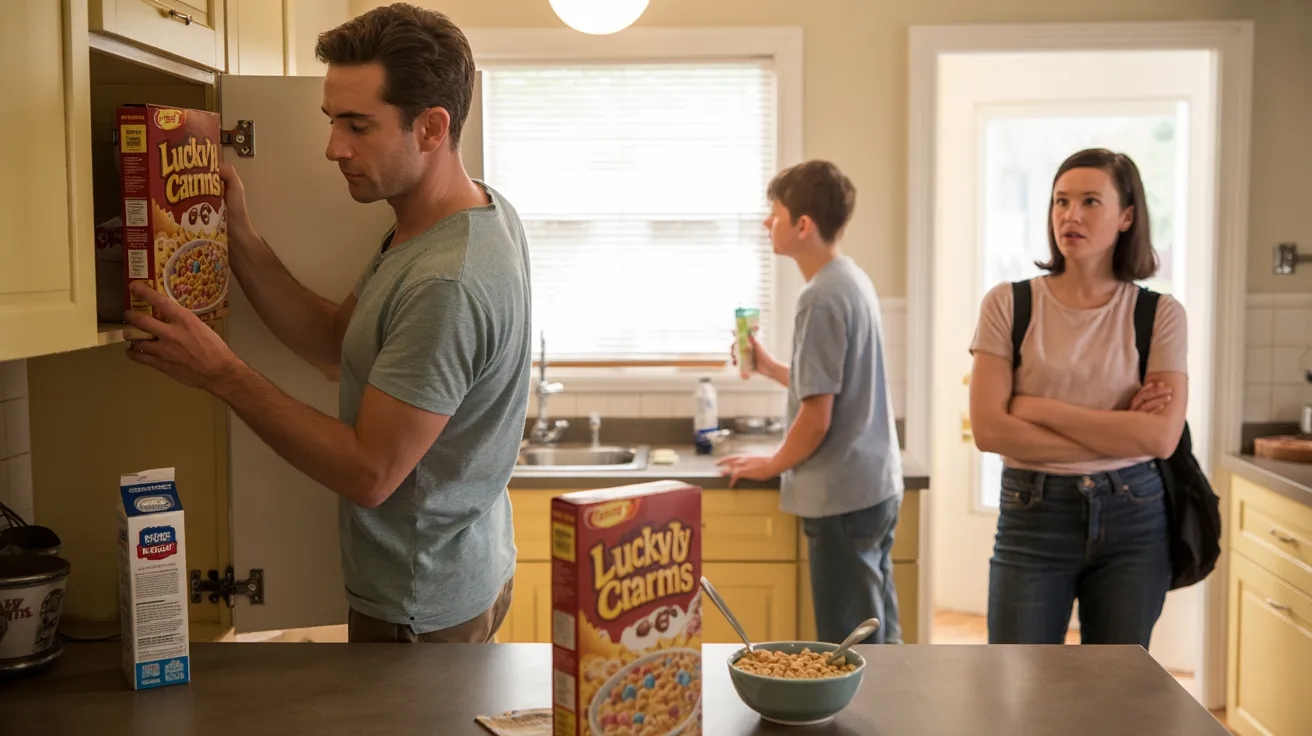 A Man Hid His Favorite Cereal From His Son, and Now His Wife Thinks He Took It Too Far A Man Hid His Favorite Cereal From His Son, and Now His Wife Thinks He Took It Too Far
