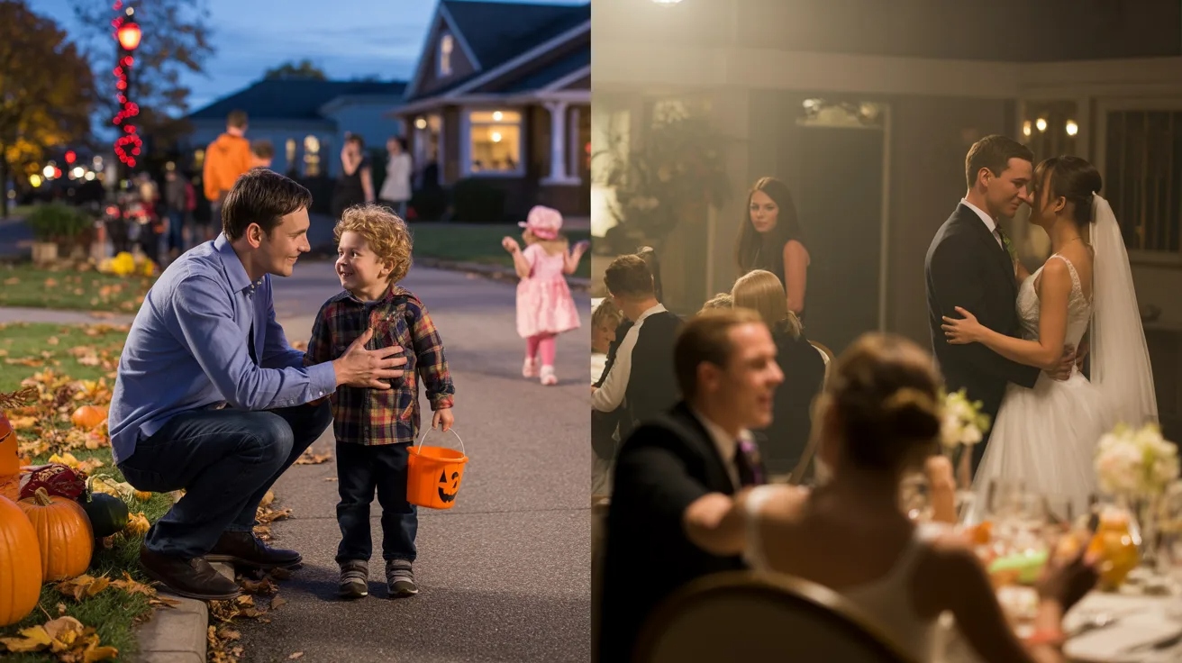 A Man Wants to Take His Son Trick-or-Treating, But His Friends Scheduled Their Wedding on Halloween