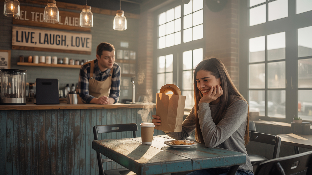 Coffee Shop Refuses to Sell Adult a Bagel, Gets Outsmarted Instantly
