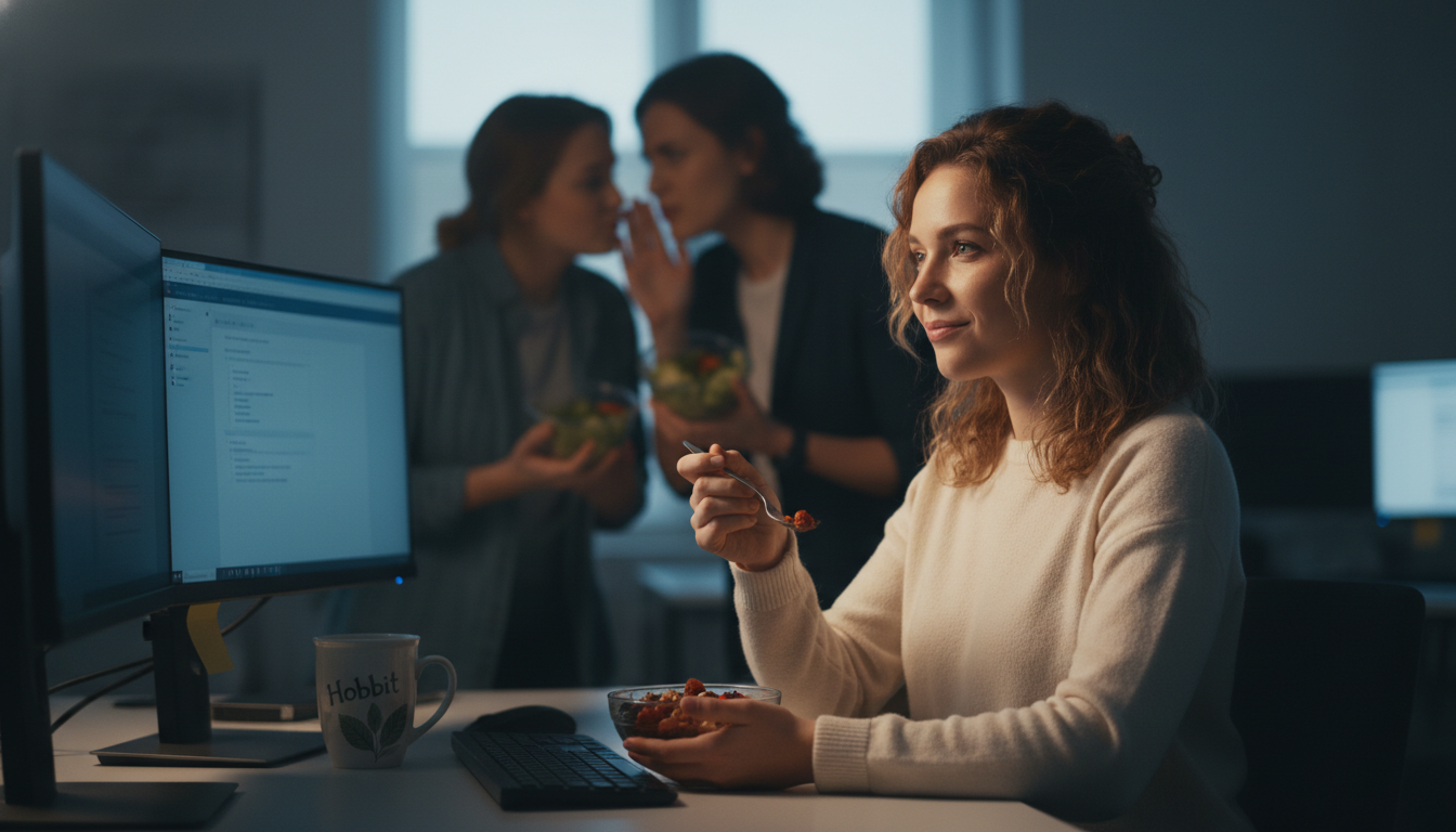Coworkers Complain To The Boss Because Seeing Someone Eat Is Ruining Their Restrictive Diets Coworkers Complain To The Boss Because Seeing Someone Eat Is Ruining Their Restrictive Diets