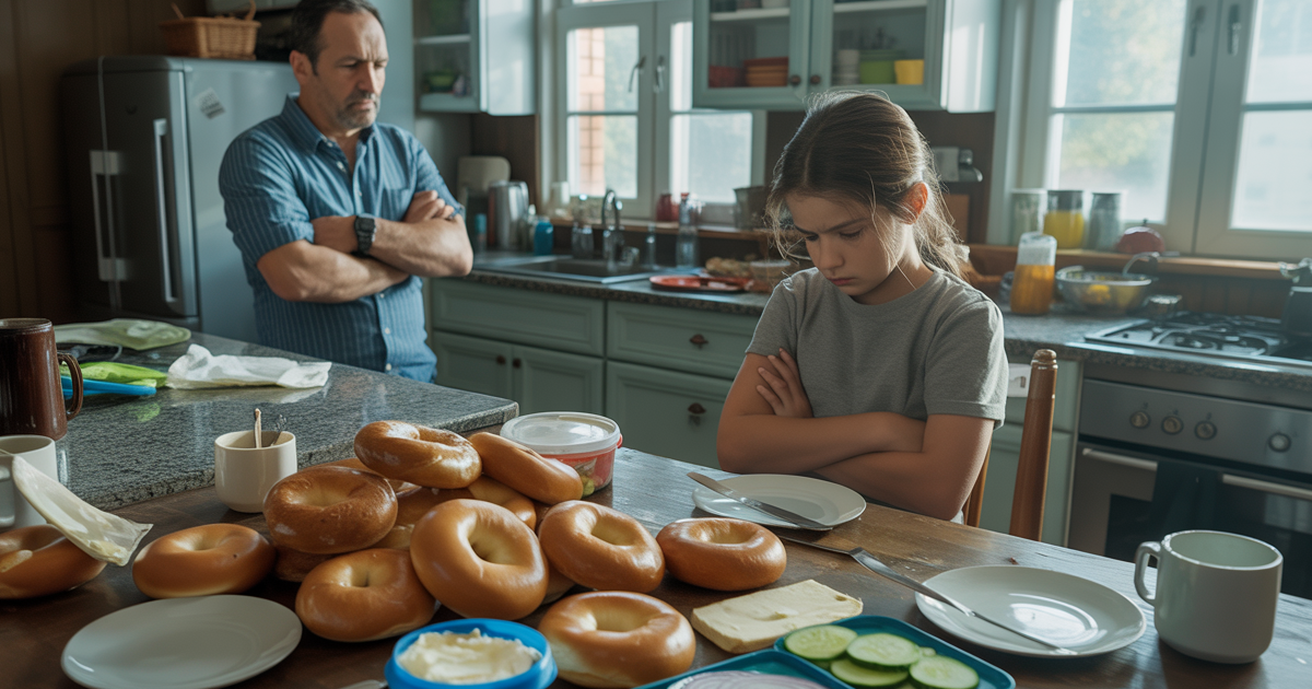 Dad Calls Son’s Sleepover Guest A Brat After He Refuses Breakfast Over Missing Sesame Bagel Dad Calls Son’s Sleepover Guest A Brat After He Refuses Breakfast Over Missing Sesame Bagel