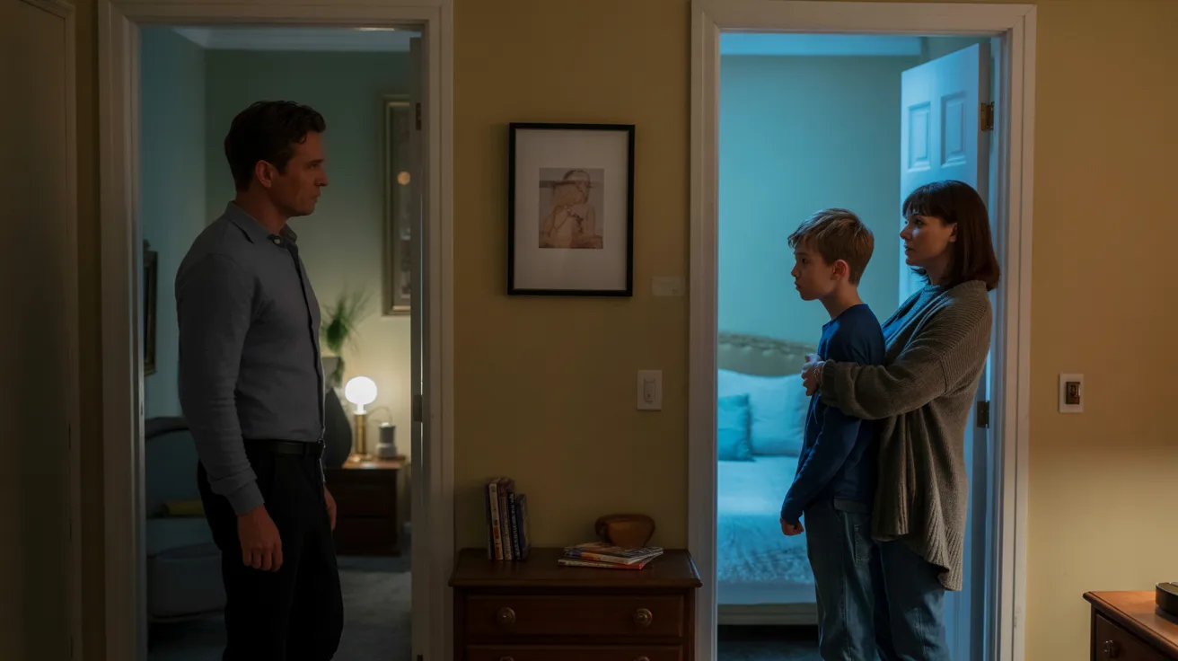 Dad Gets Upset When Son Talks To Mom Instead Of Him When He Was Crying