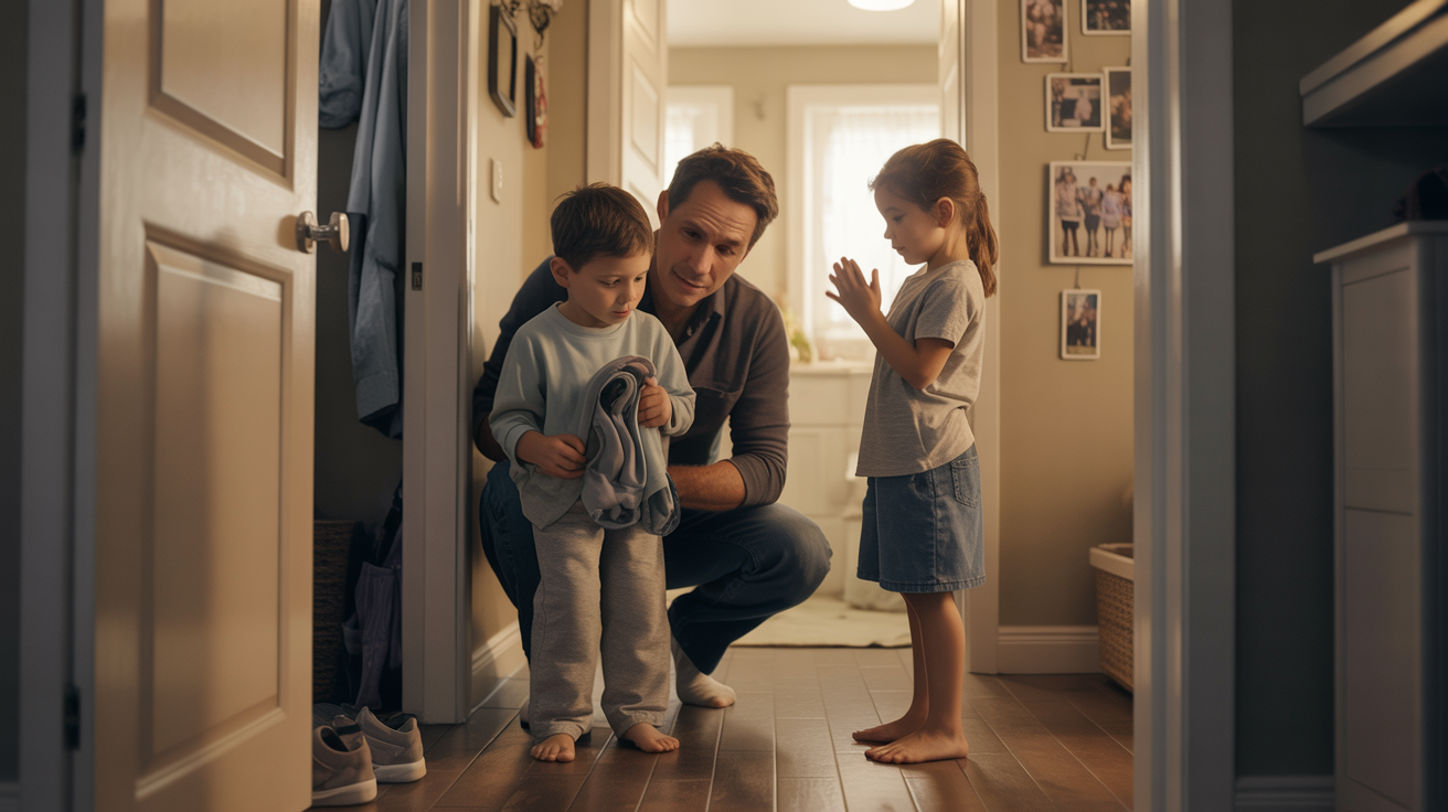 Dad Gives Embarrassed Boy His Daughter’s Pants, Wife Calls It a Huge Mistake Dad Gives Embarrassed Boy His Daughter’s Pants, Wife Calls It a Huge Mistake