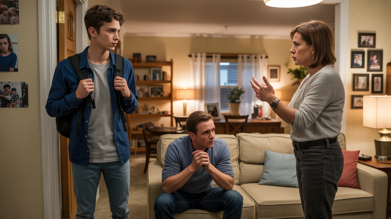 Dad Moves In With Strict Girlfriend, Teen Refuses and Walks Away From New Rules Dad Moves In With Strict Girlfriend, Teen Refuses and Walks Away From New Rules