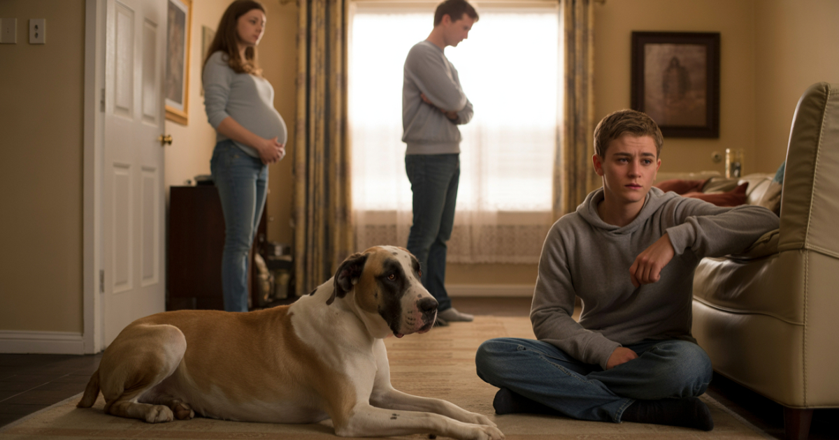 Dad Won’t Break Son’s Heart By Rehoming Dog, Even As Pregnant Wife Calls Him Selfish Dad Won’t Break Son’s Heart By Rehoming Dog, Even As Pregnant Wife Calls Him Selfish