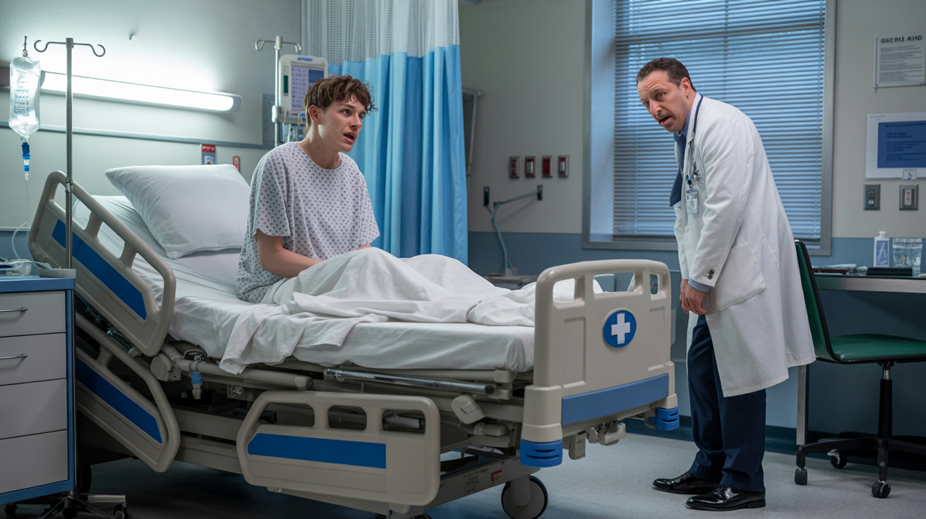 Doctor Ignores Patient Warning, Regrets It After Vomit Incident