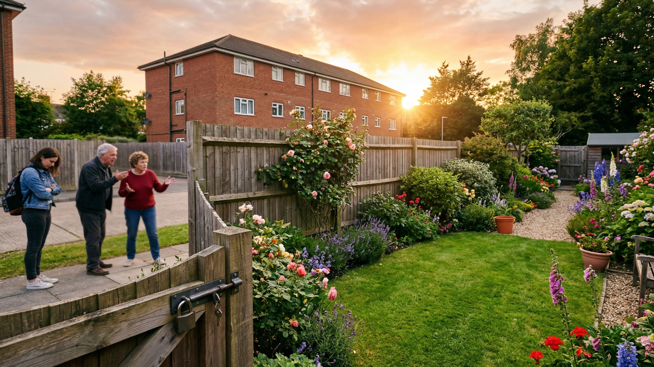Entitled Parents Demand Access to Private Garden They Do Not Own Entitled Parents Demand Access to Private Garden They Do Not Own