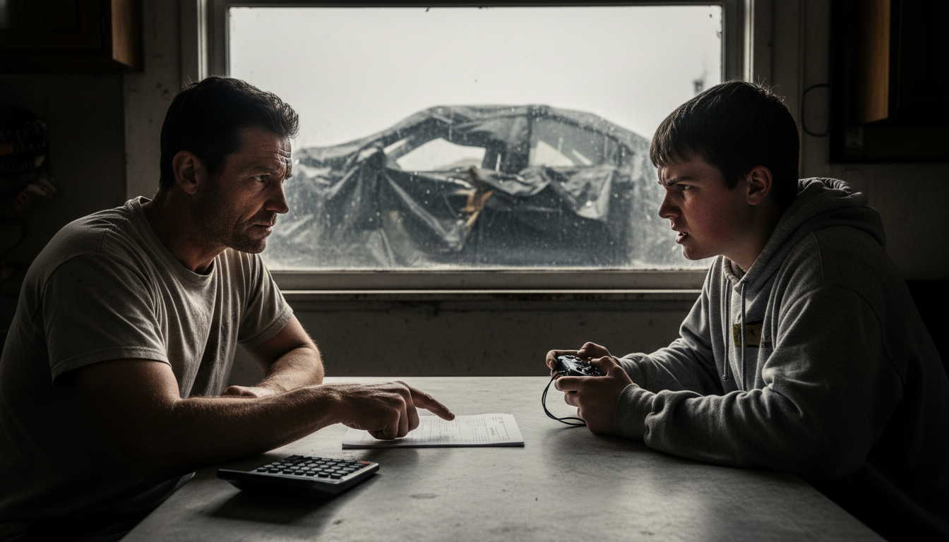 Father Demands Repayment After His Son Totaled A 12,000$ Car While Street Racing Father Demands Repayment After His Son Totaled A 12,000$ Car While Street Racing