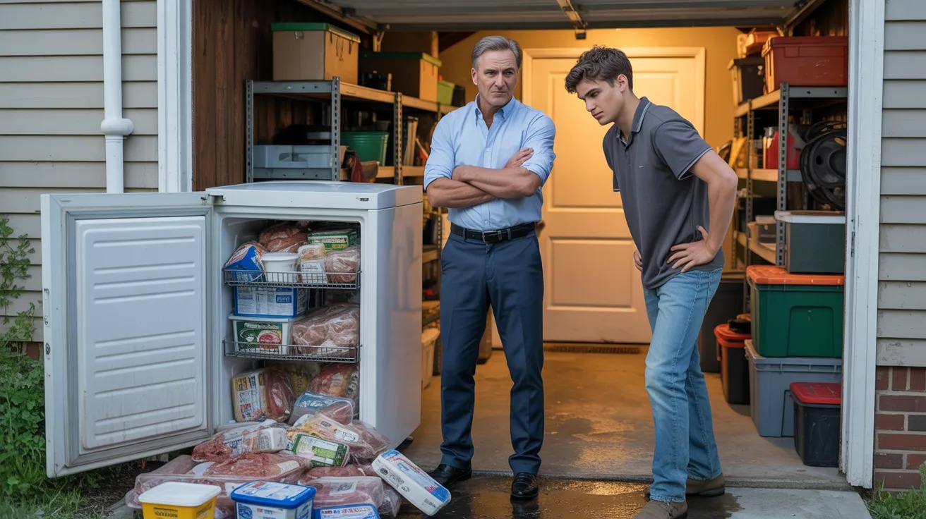 Father Makes Son Clean Up Rotting Meat After He Unplugs The Freezer To Protest, Is He Wrong?