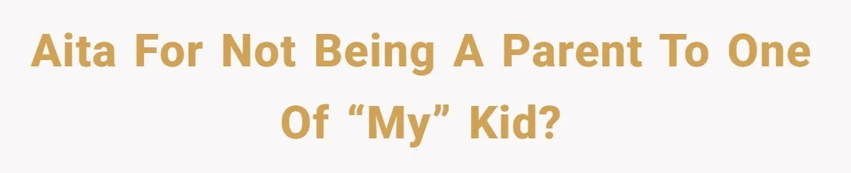 Friend Asks Surrogate to "Co-Parent" Following a Messy Divorce and Move AITA for not being a parent to one of “my” kid?