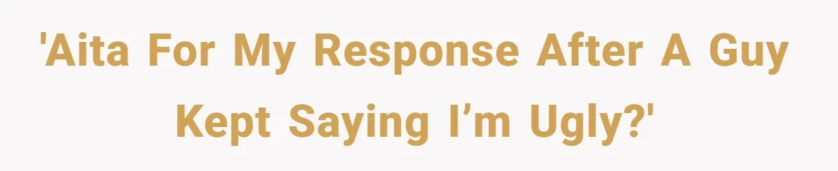 Guy Keeps Mocking Housemate Until She Start Spitting Facts About His Family 'AITA for my response after a guy kept saying I’m ugly?'