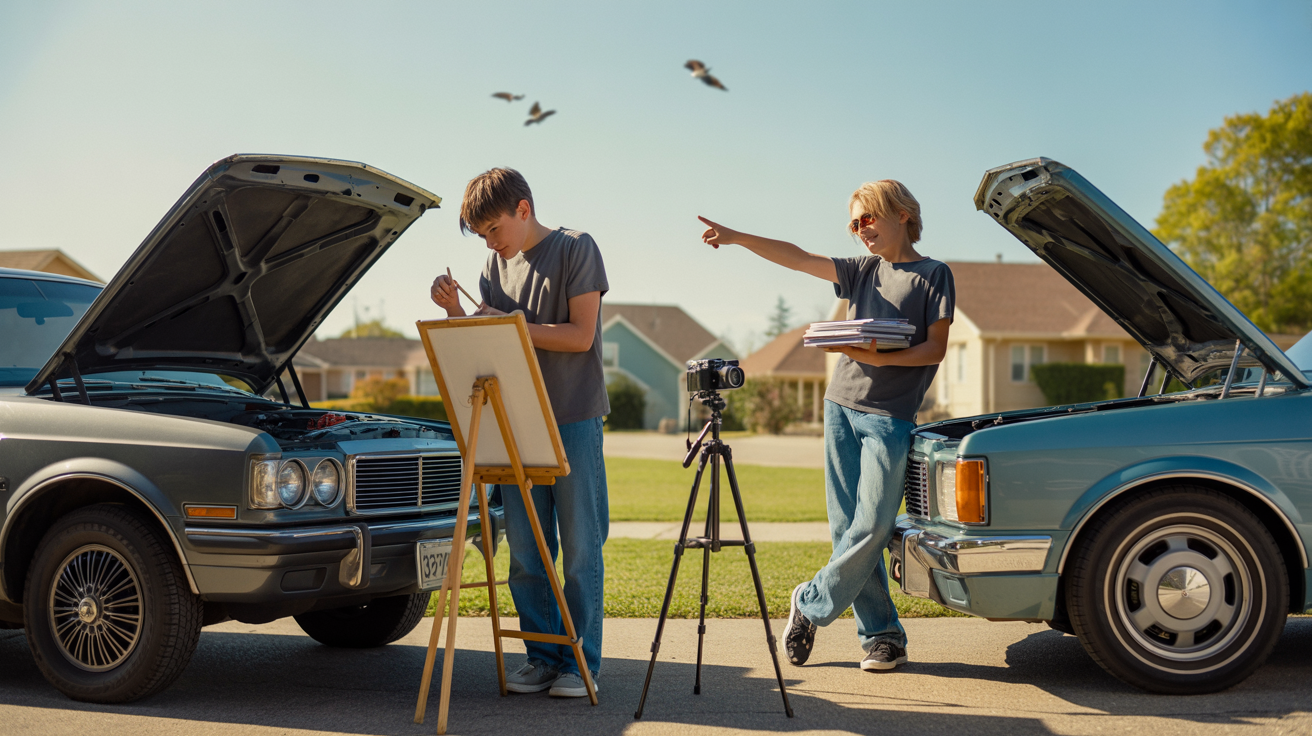 HOA Bans Repairing Cars In The Drive Way, Two Teens Find A Loophole To "Fight The Power" HOA Bans Repairing Cars In The Drive Way, Two Teens Find A Loophole To "Fight The Power"