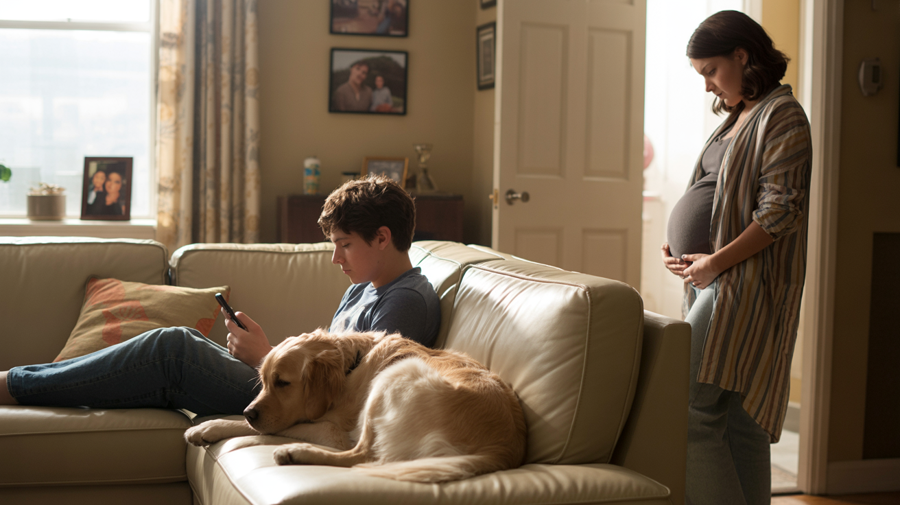 He Defends Son’s Dog After Wife Demands Rehoming Over Pregnancy Anxiety He Defends Son’s Dog After Wife Demands Rehoming Over Pregnancy Anxiety