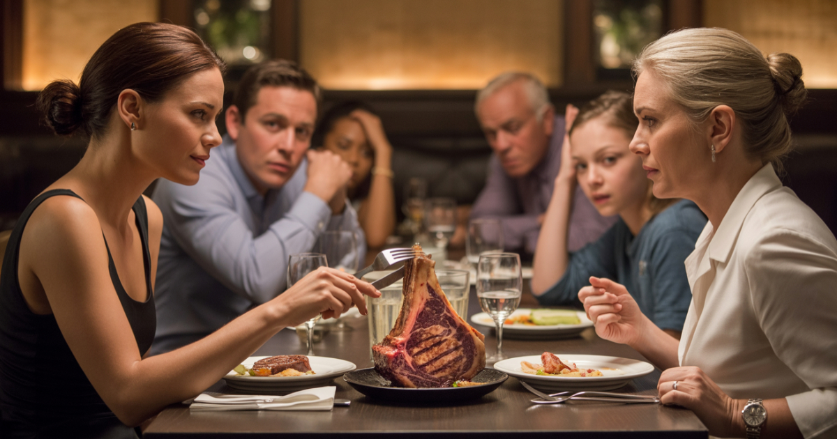 Hungry DIL Finishes Massive Steak, MIL Calls Her “Unhealthy” And Demands She Pay Everything Hungry DIL Finishes Massive Steak, MIL Calls Her “Unhealthy” And Demands She Pay Everything