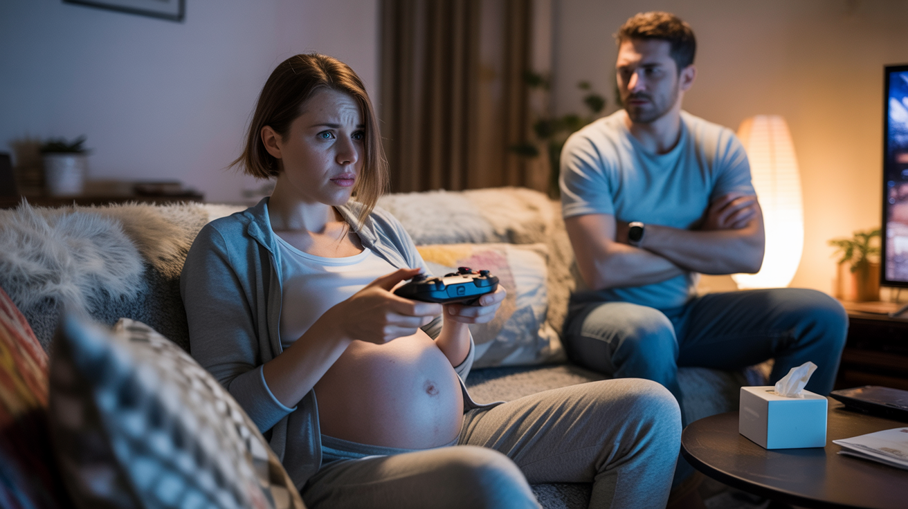 Husband Complains About Pregnancy Symptoms, Wife Fires Back In Frustration Husband Complains About Pregnancy Symptoms, Wife Fires Back In Frustration