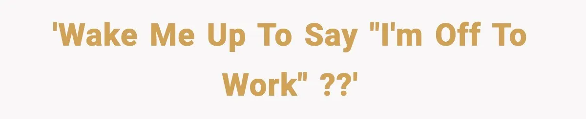 Husband Keeps Waking Wife At 3:30 AM, She Teaches Him A Perfect Lesson 'Wake me up to say "I'm off to work" ??'