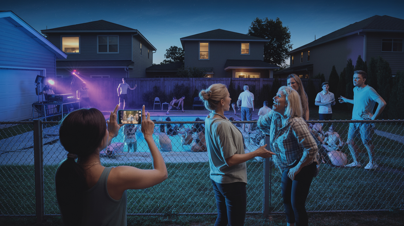 Loud Party Neighbor Threatens Violence, Judge Sees Video, And Everything Changes