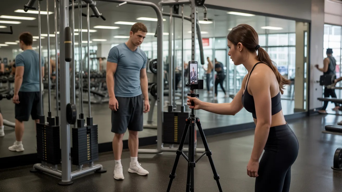 Man Asks Gym Influencer To Stop Filming Him, Gets Called A Creep Instead Man Asks Gym Influencer To Stop Filming Him, Gets Called A Creep Instead